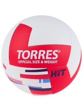 Мяч волейбольный TORRES Hit, размер 5