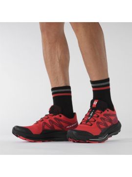 КРОССОВКИ SALOMON PULSAR TRAIL POPPY RED/BIRD/BLACK