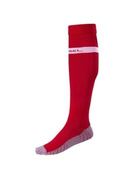 Гетры футбольные Jögel CAMP ADVANCED SOCKS JC1GA0522.R2, красный/белый (39-42)