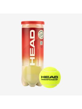 Мяч д/тенниса HEAD Championship 3B уп.3шт,одобр.ITF,сукно,нат.резин