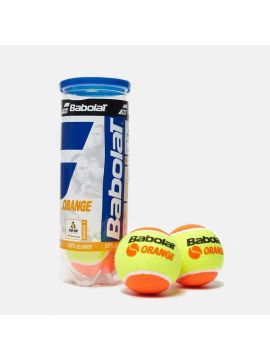 Мяч теннисный детский BABOLAT Orange, (3 шт.) желто-оранжевый