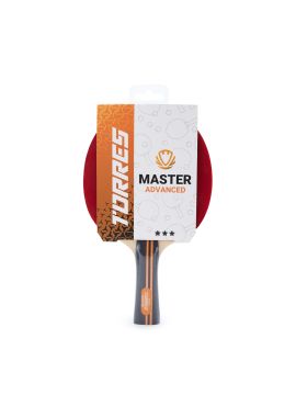 Ракетка для н/т TORRES Master 3*, для тренировок,накладка 2,0 мм, конич.ручка