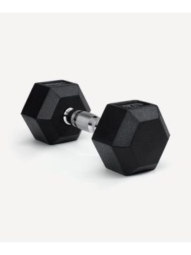 Гантель гексагональная STARFIT 8 кг, обрезиненная, черный