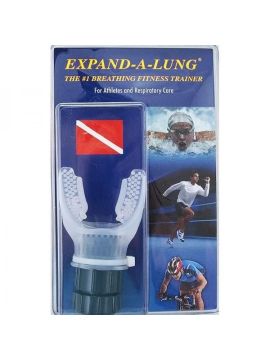 Тренажер дыхательный силиконовая капа Expand-A-Lung