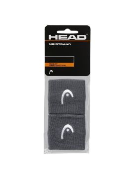 Напульсники HEAD, ширина 7см, 2 шт., Размер Универсальный, Цвет Серый