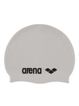 Шапочка д/плавания ARENA Classic Silicone серебристая силикон