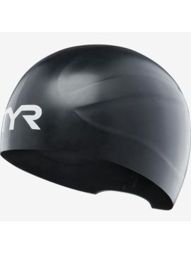 Шапочка д/плавания TYR Wall-Breaker 2.0 Racing Cap (M, 001 Черный)