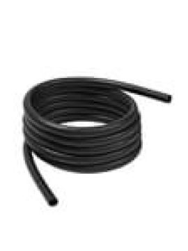 Эспандер силовой TPR, 10-12 кг, 14х10х3000 мм, черный, BASEFIT