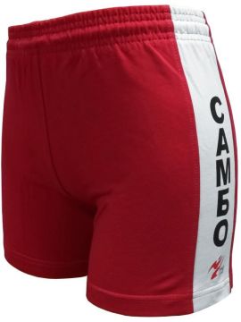 Шорты для самбо ТСВ красный