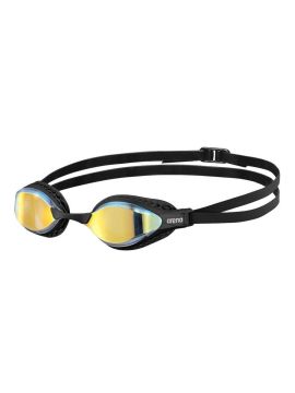 Очки для плавания Arena 23 AIRSPEED MIRROR yellow copper-black