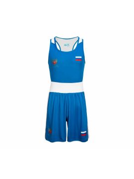 Форма боксерская Clinch Fight ФБР сине-белая