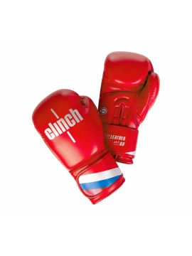 Перчатки боксерские Clinch Olimp Plus красные