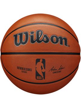 Мяч баск. WILSON NBA Authentic, р.7, резина, оранжевый