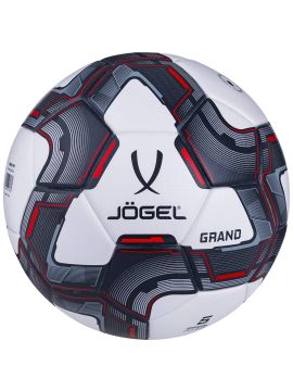 Мяч футбольный Grand №5, белый, Jögel