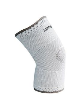 Суппорт колена TORRES, нейлон, серый